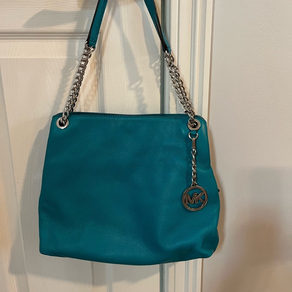 Michael Kors Turquoise Shoulder Bag